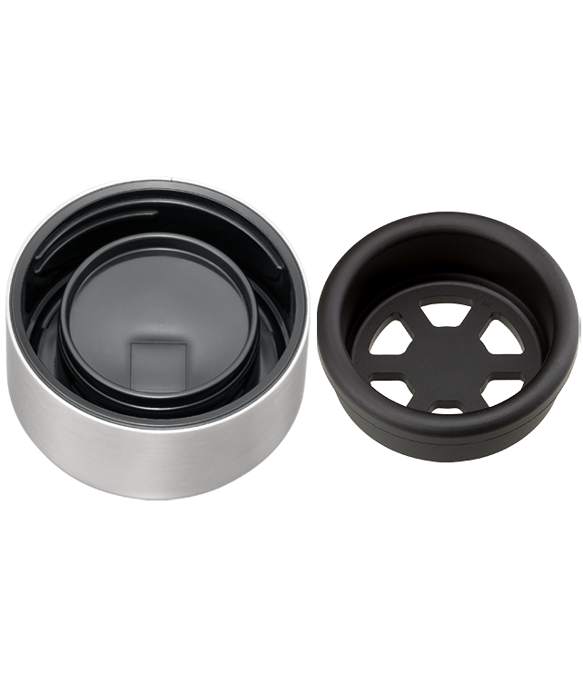 Bottle inner cap and outer cap (Hairline)