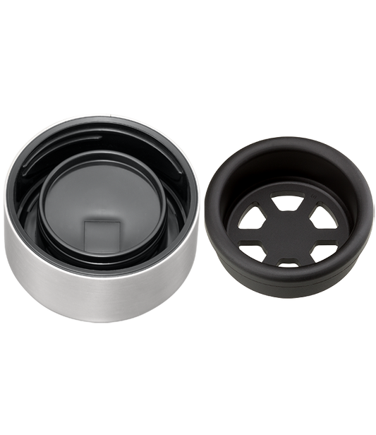 Bottle inner cap and outer cap (Hairline)